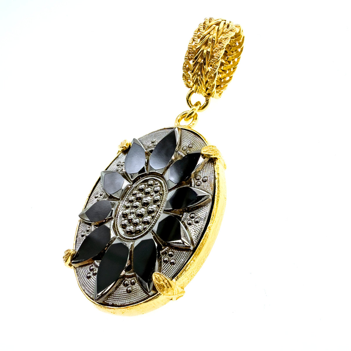 Noir Cosmos Hanger – Verguld – Gem Kingdom