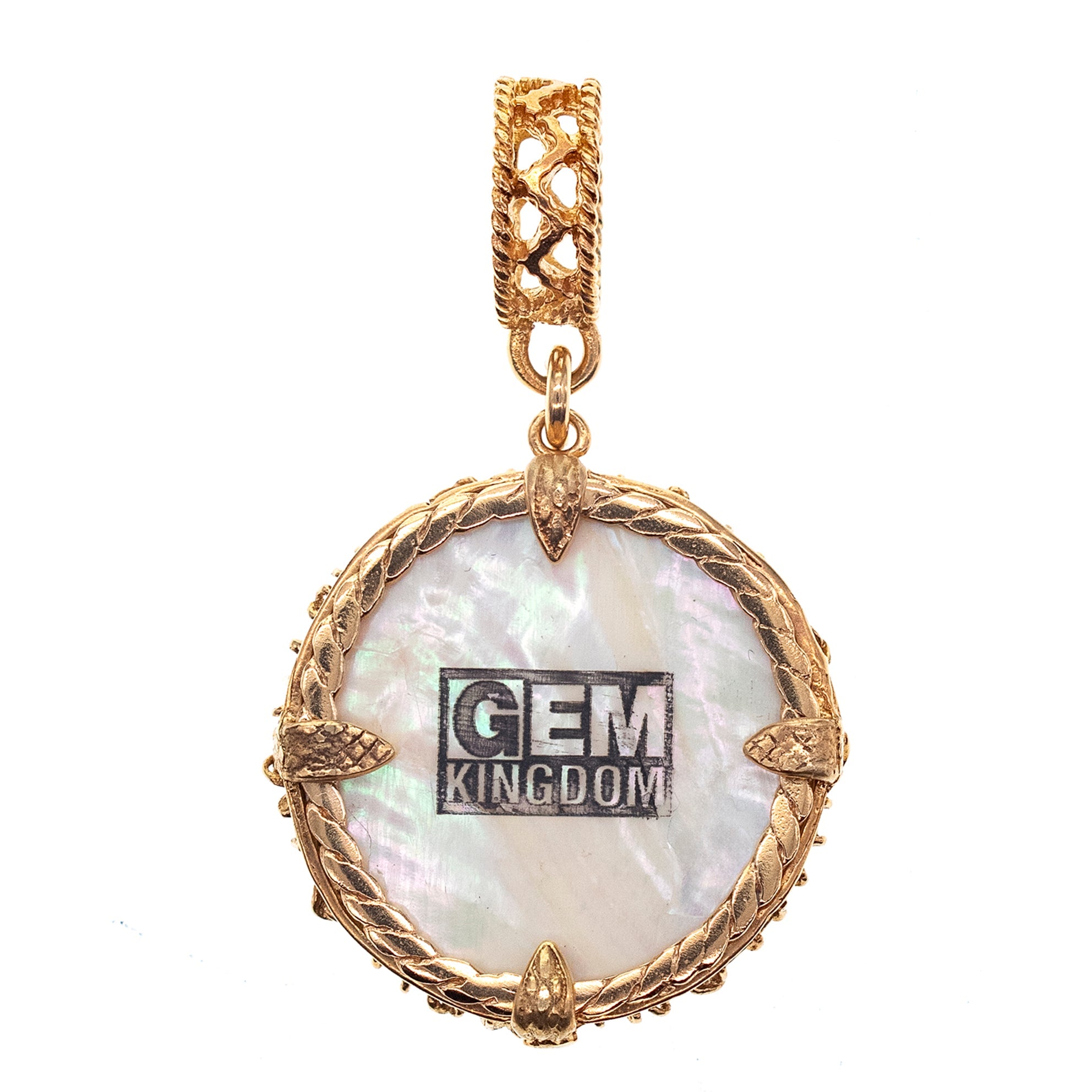 Picasso Gold Plated Pendant – Gold Plated – Gem Kingdom