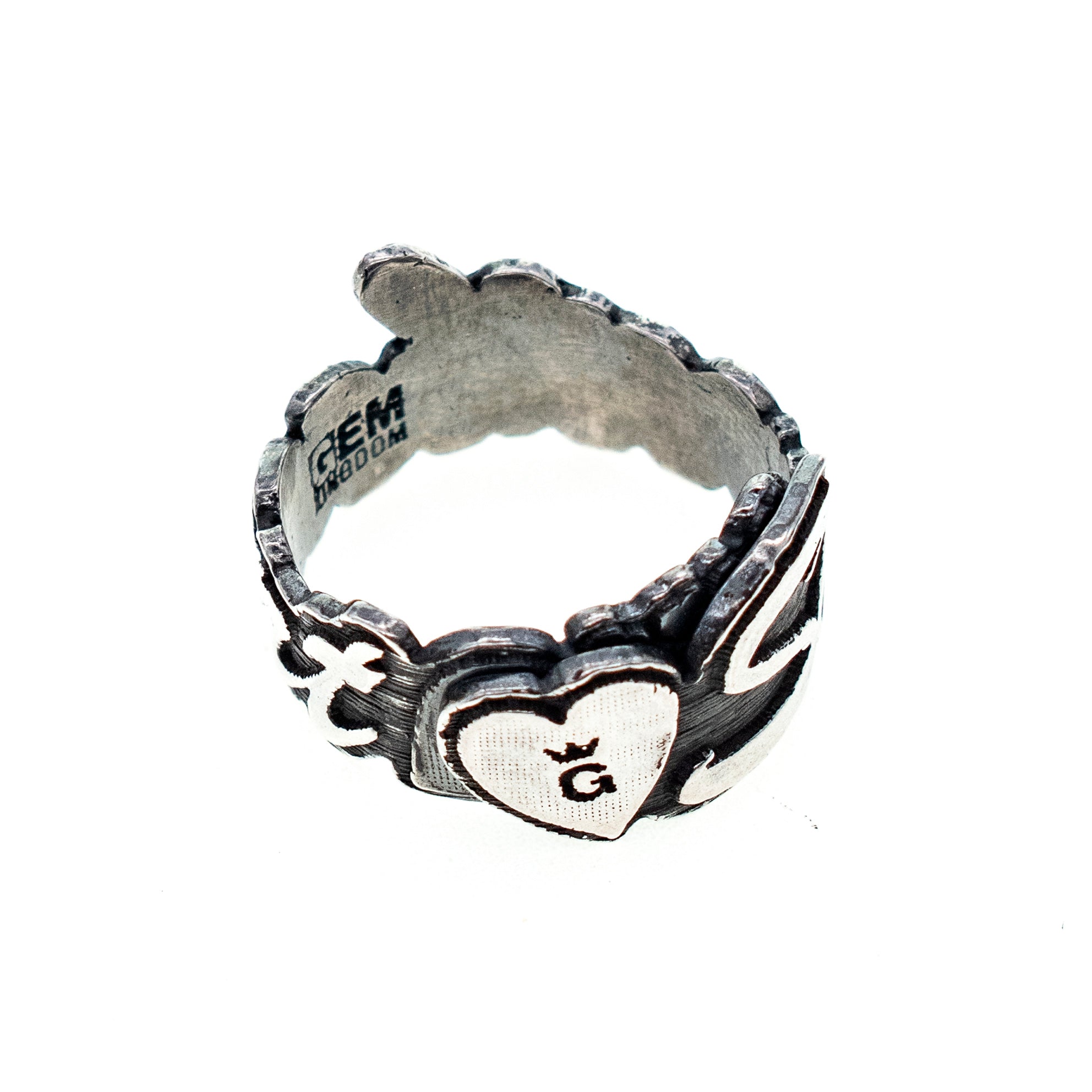 Sweetheart Ring – Sterling Silver – Gem Kingdom