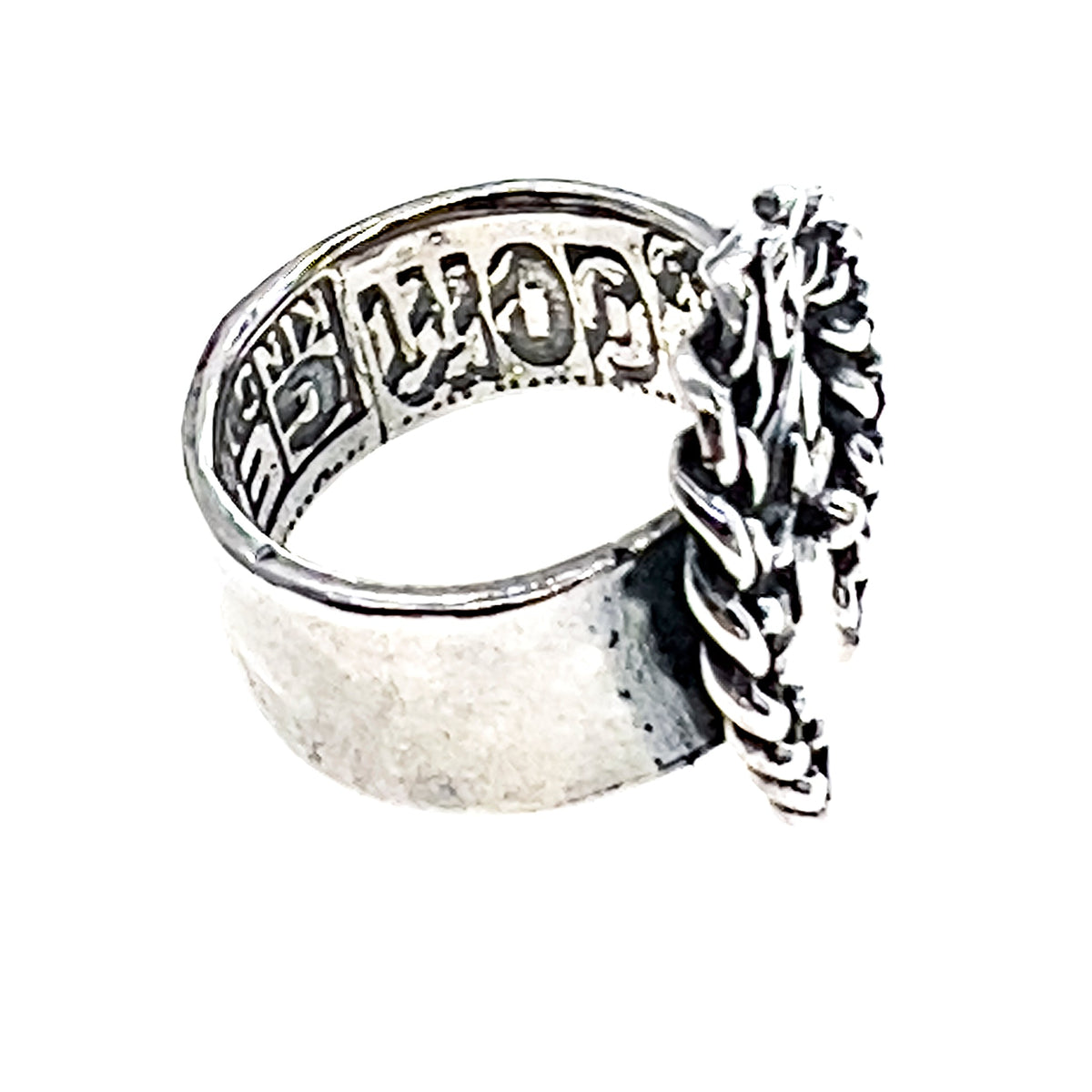 Chain Ring – Sterling Silver – Gem Kingdom