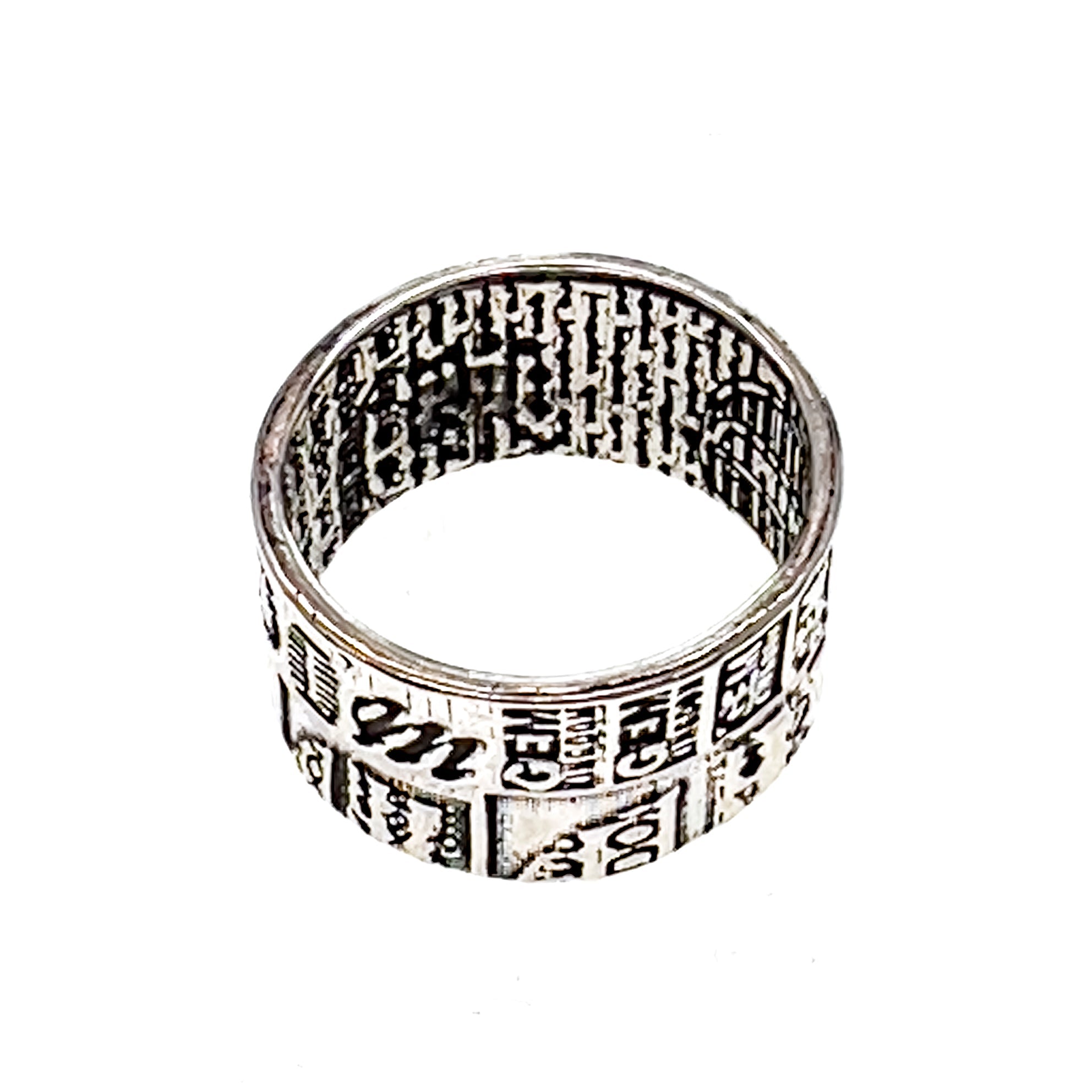 Gem Kingdom Band Ring – Sterling Silver – Gem Kingdom