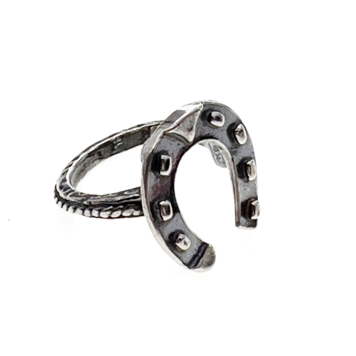 Hoefijzer Ring – Sterling Zilver – Gem Kingdom