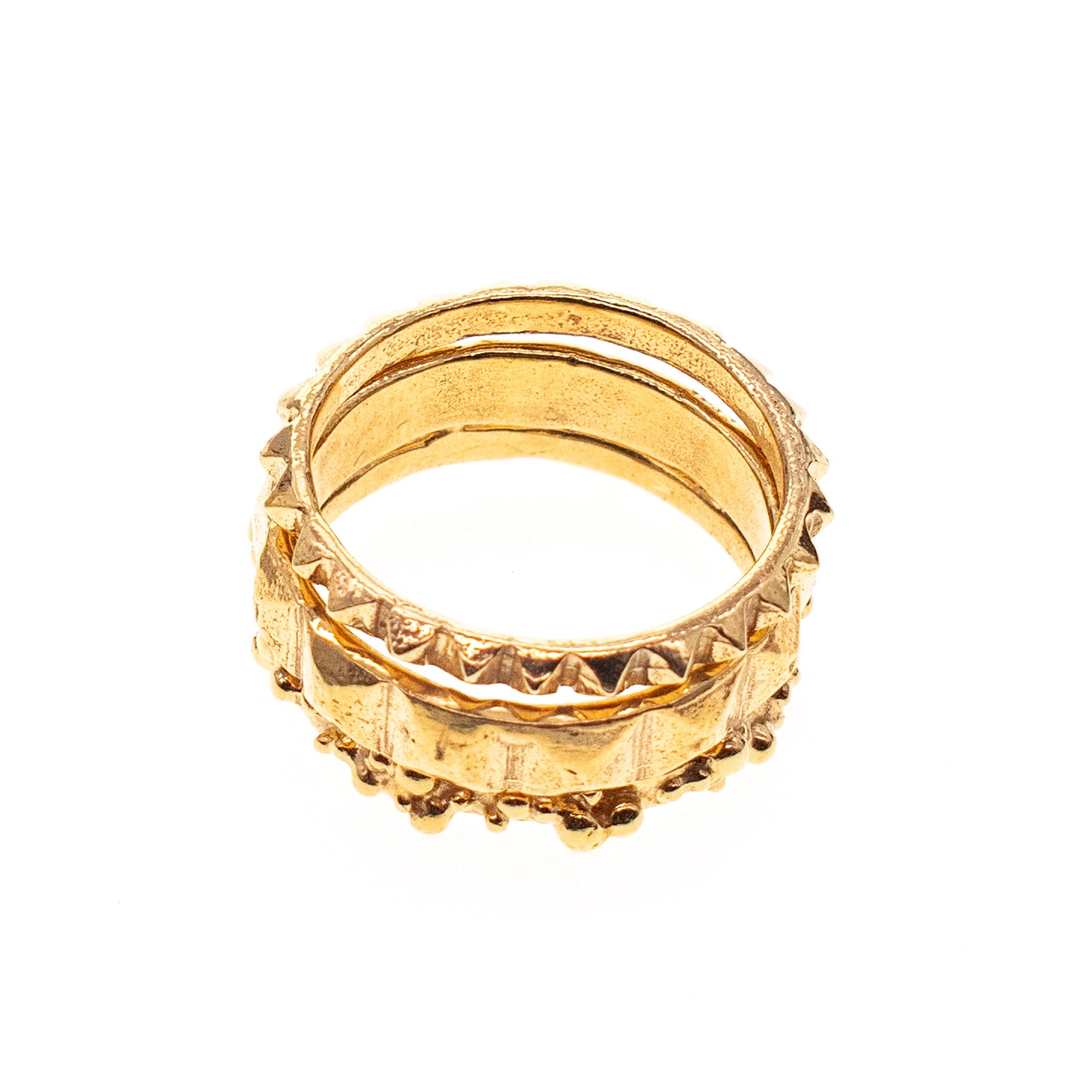 Studded Stapelringen