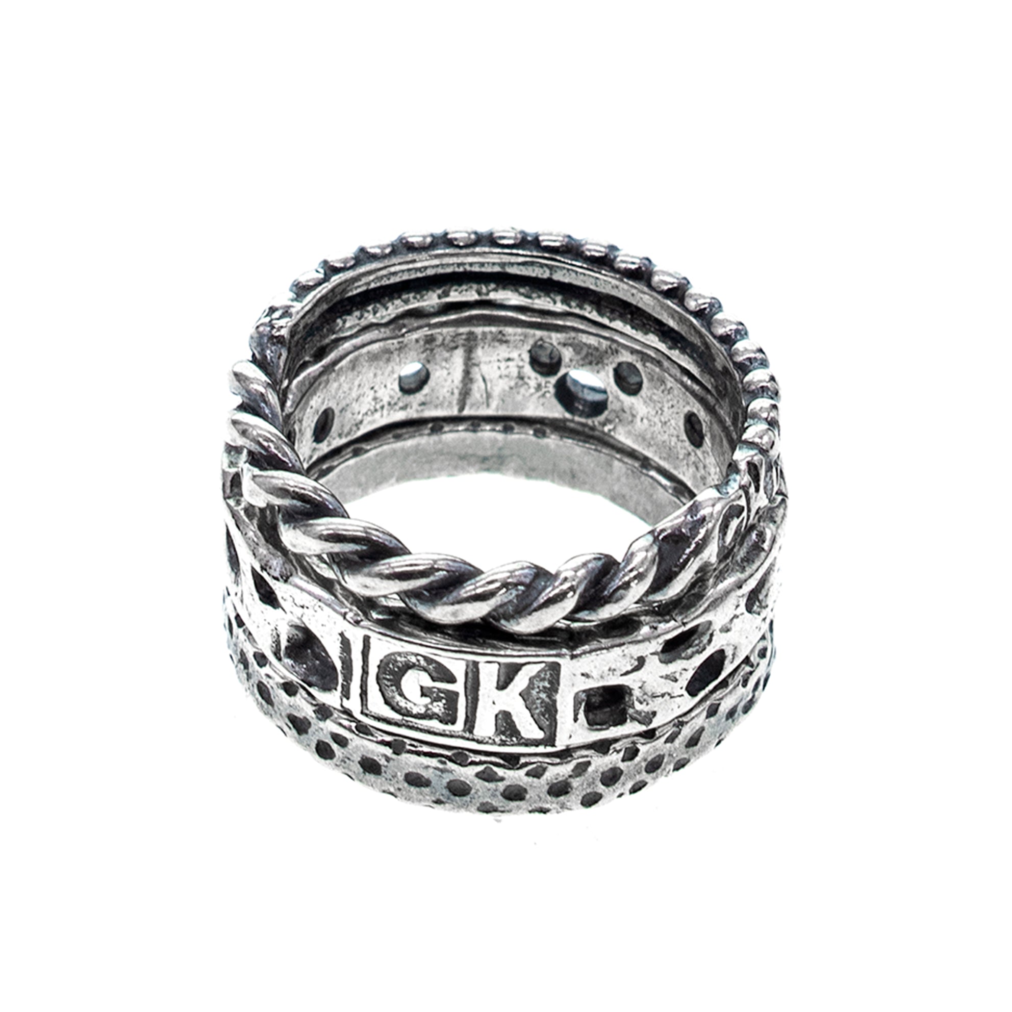 Stacking Ring Set – Sterling Silver – Gem Kingdom