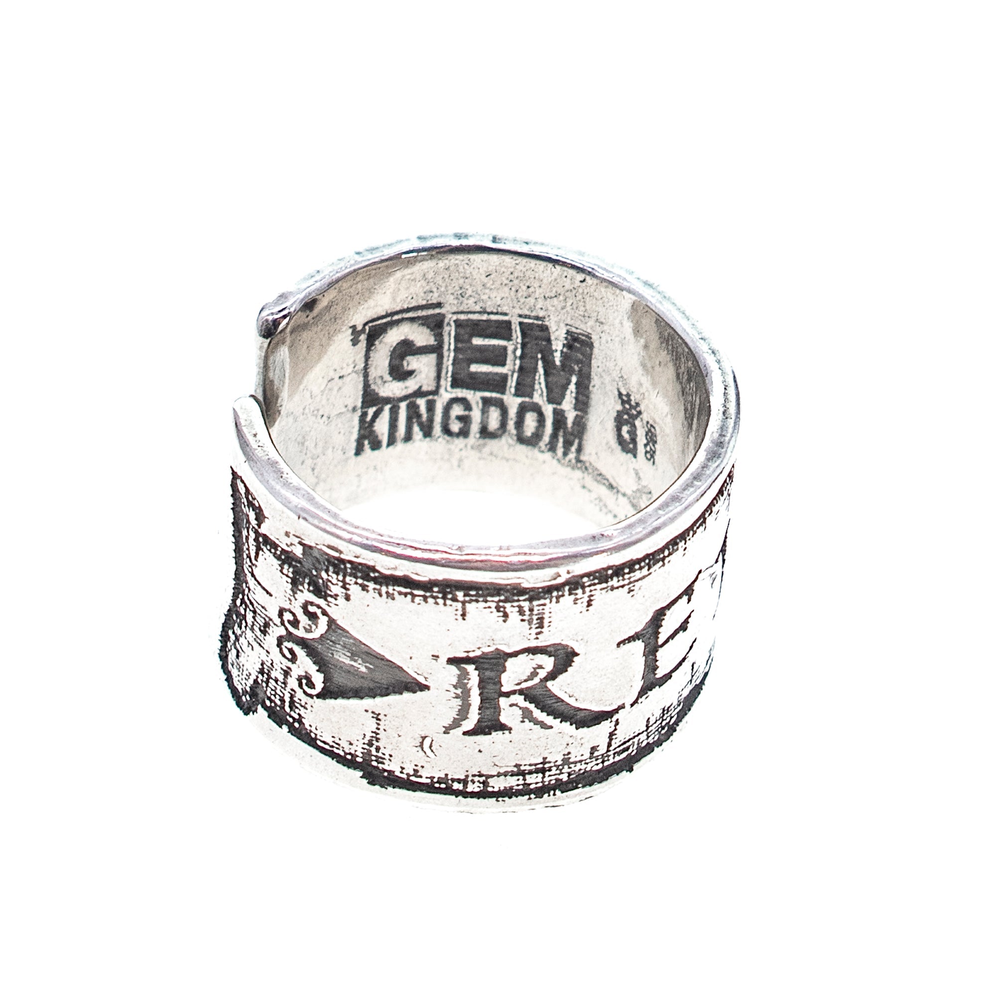 Rebel Ring – Sterling Silver – Gem Kingdom