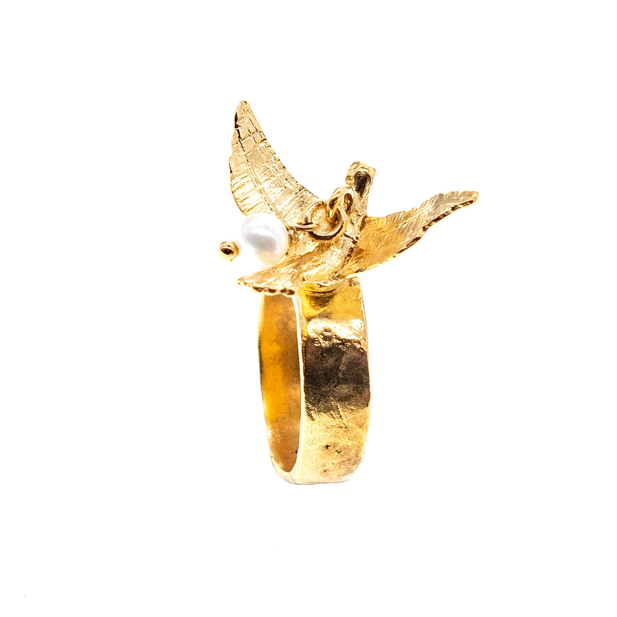 Bird Ring – Gold Plated – Gem Kingdom