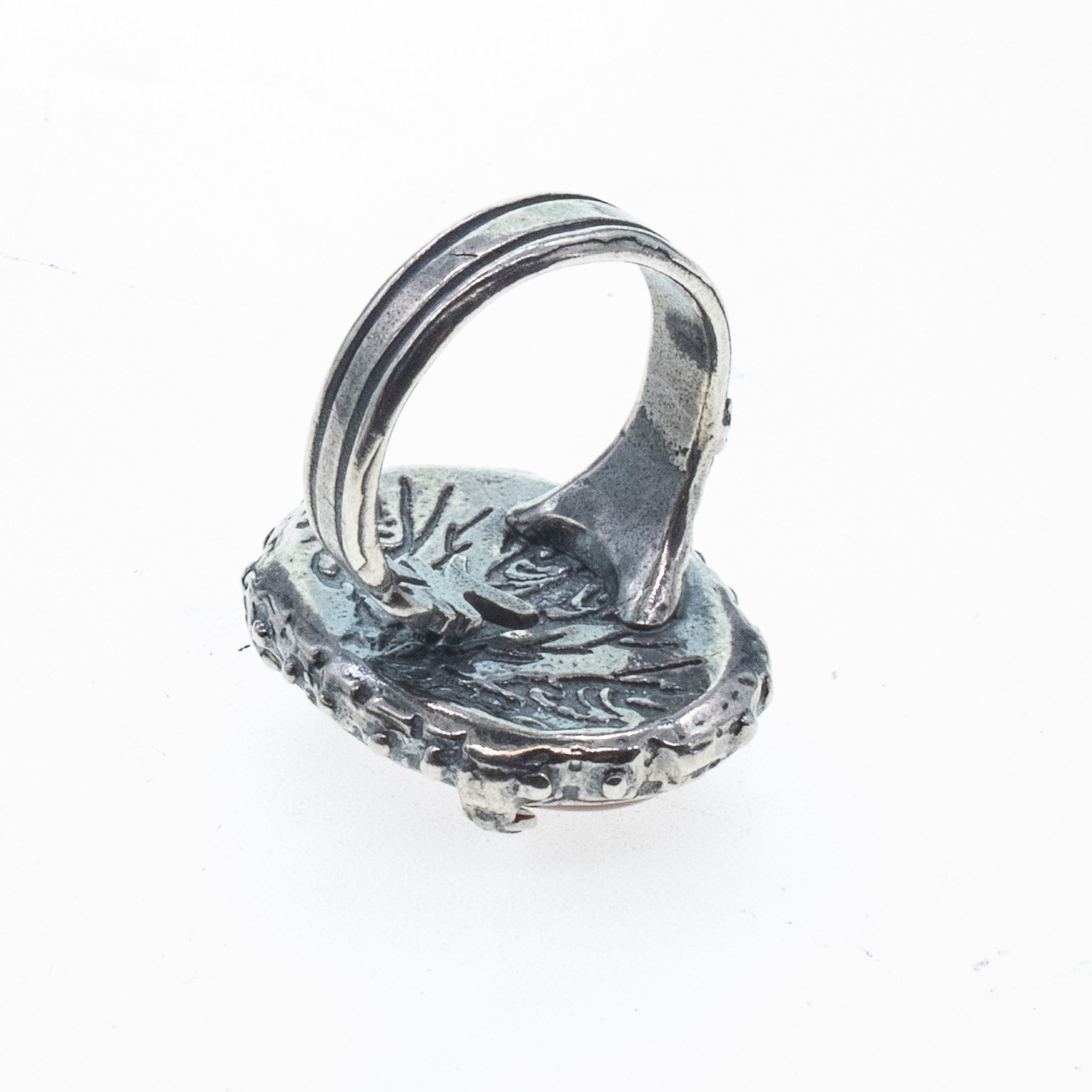 Black Onyx Heart Ring – Sterling Silver – Gem Kingdom