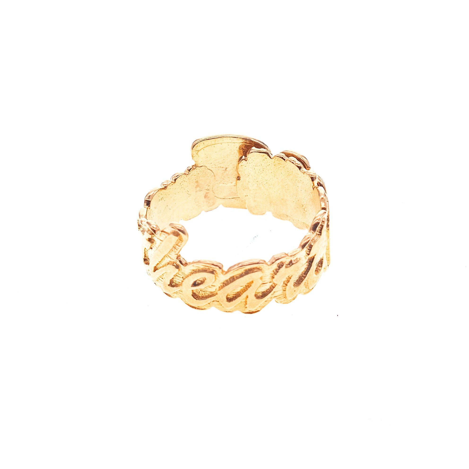 Sweetheart Ring Gold – Gold Plated – Gem Kingdom