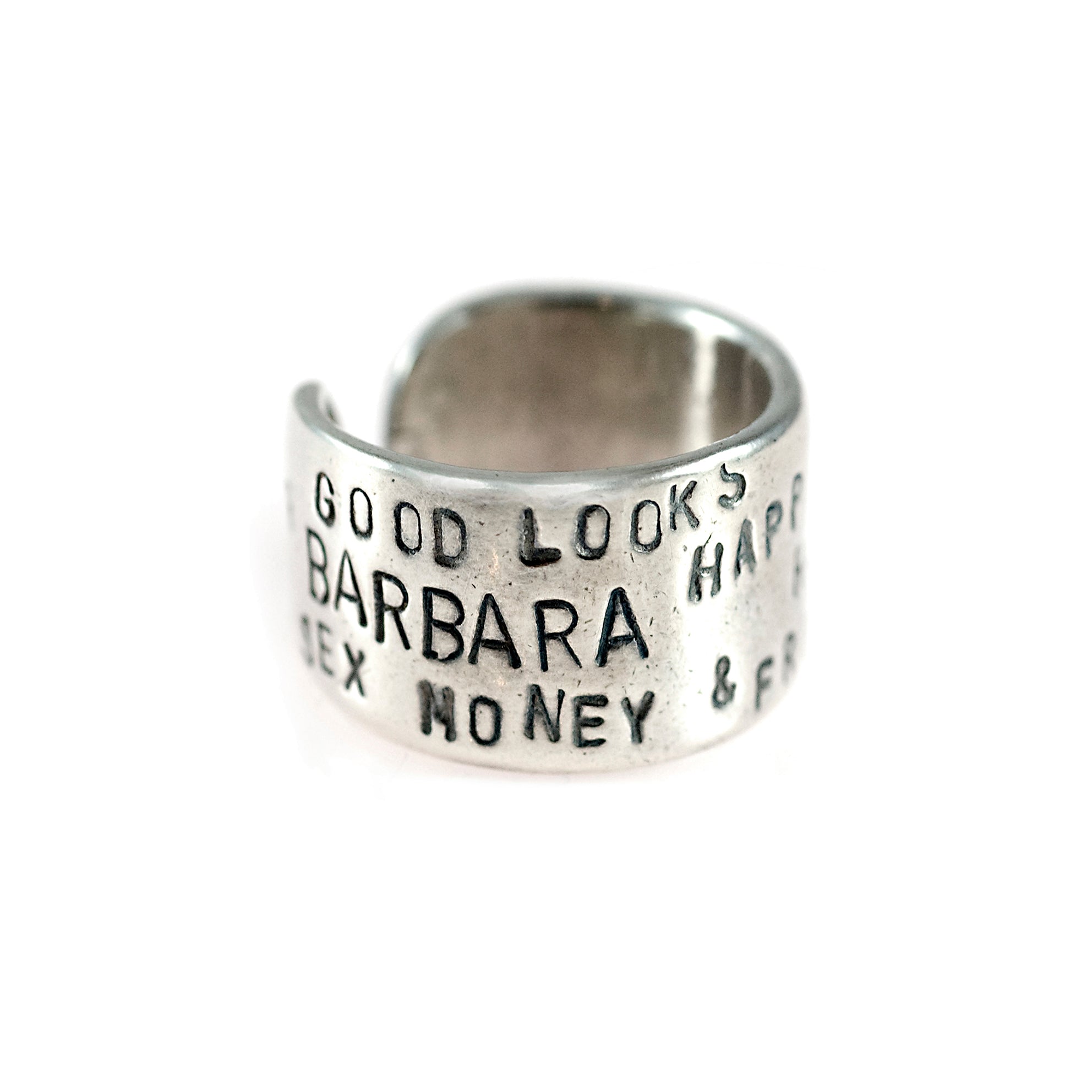 Zilveren Good Luck Ring