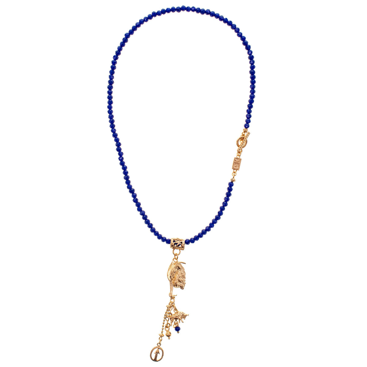 Reiger Bedel Kralenketting – 18K Verguld – Gem Kingdom