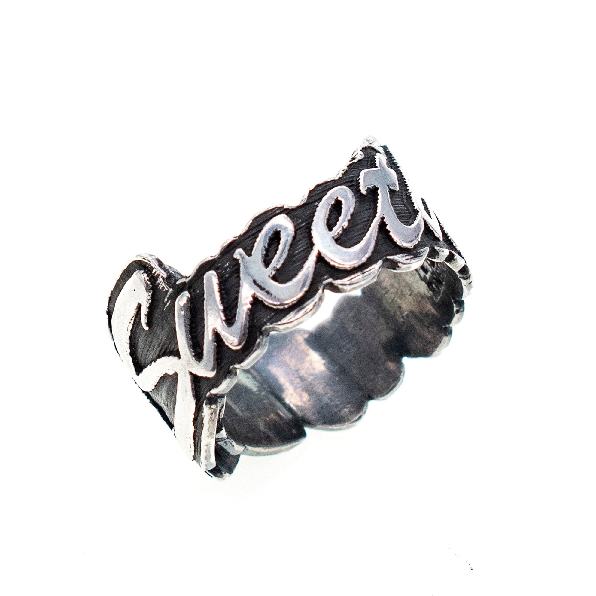 Sweetheart Ring – Sterling Silver – Gem Kingdom