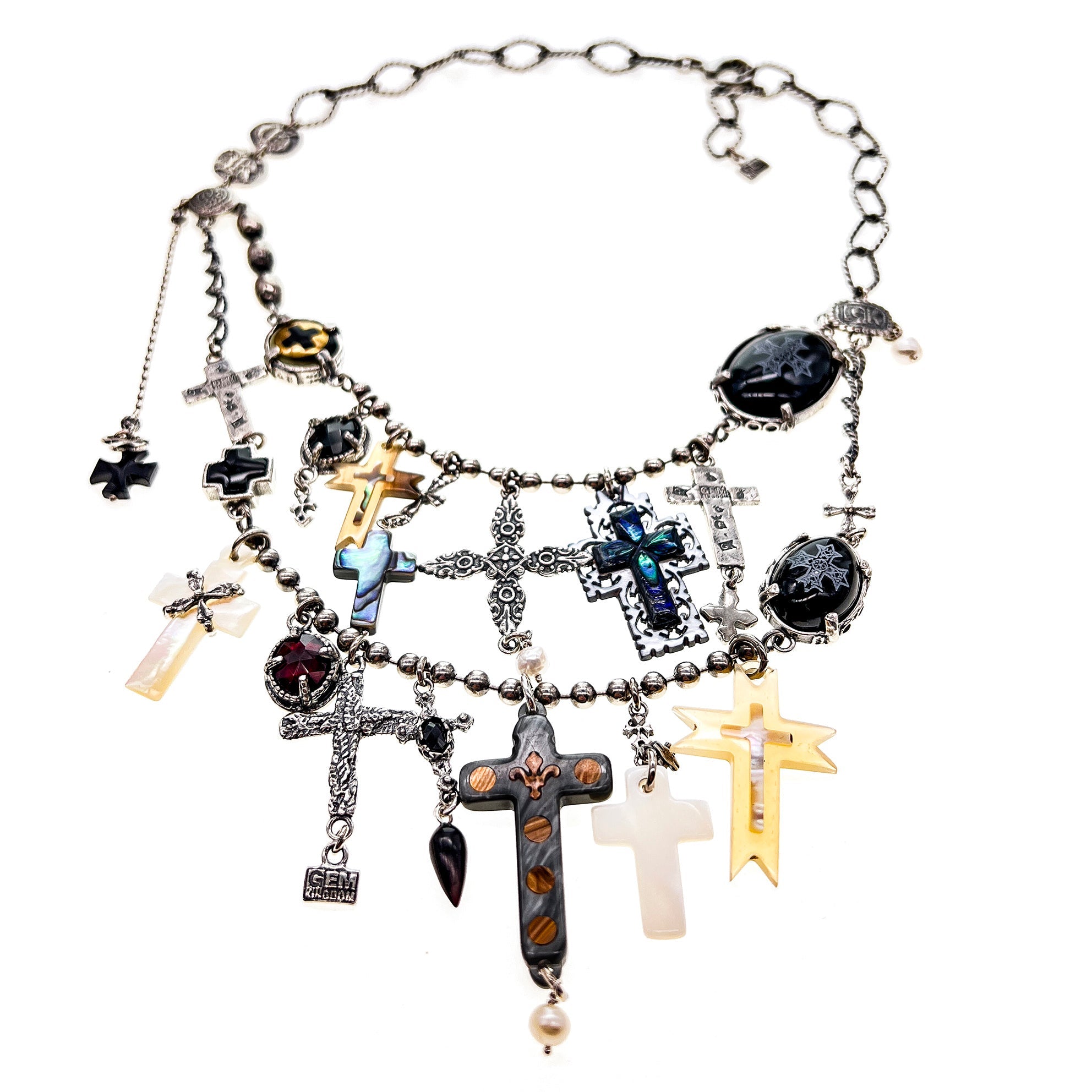Sacred Relics Necklace – Sterling Silver – Gem Kingdom