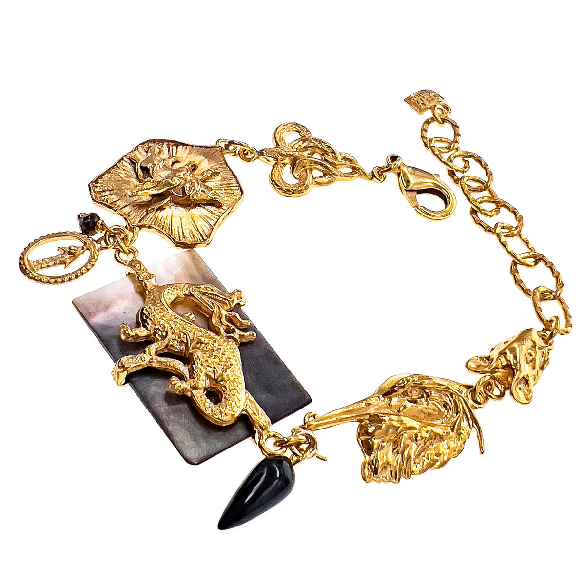 Lucky Creatures Bracelet – Gold Plated – Gem Kingdom