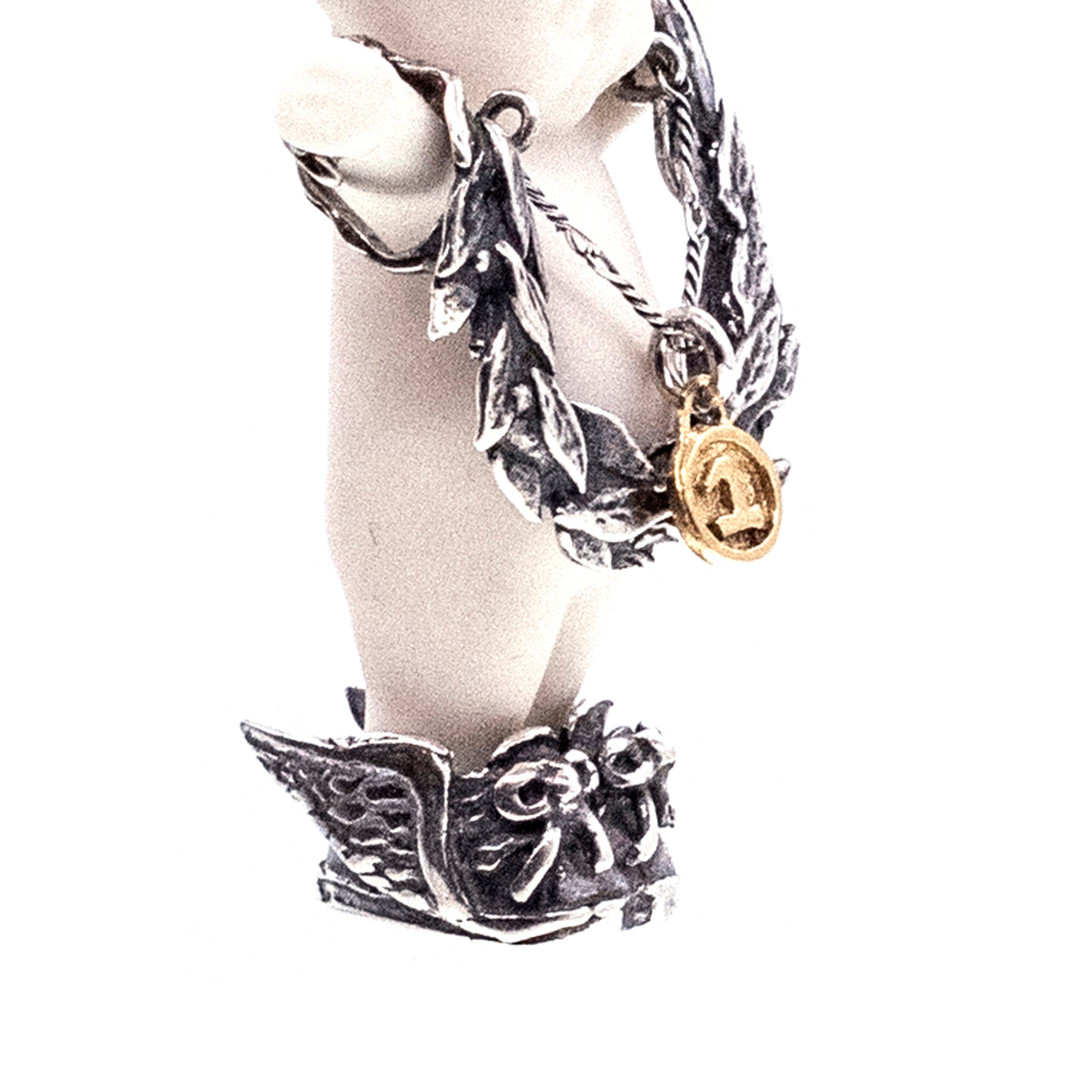 Olympia White And Silver Necklace – Sterling Silver – Gem Kingdom